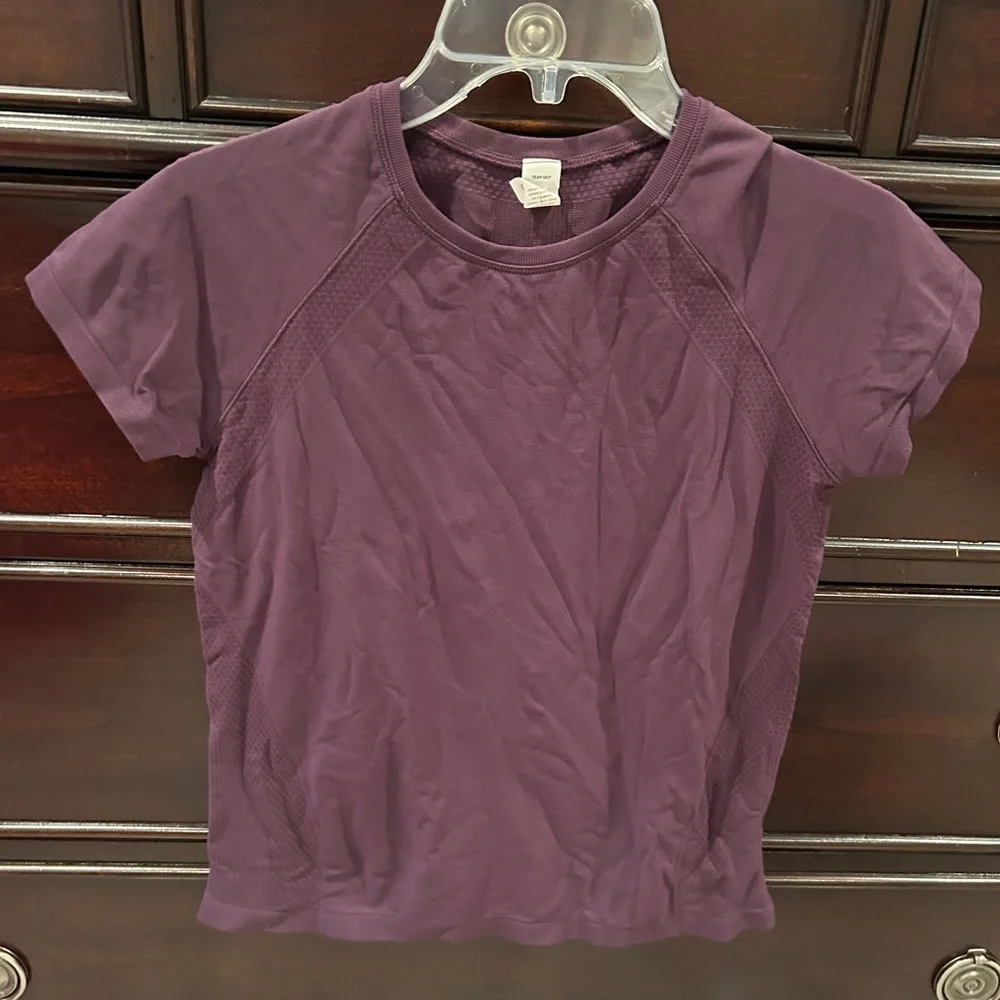 DSG Kids' Short Sleeve Tee in Purple